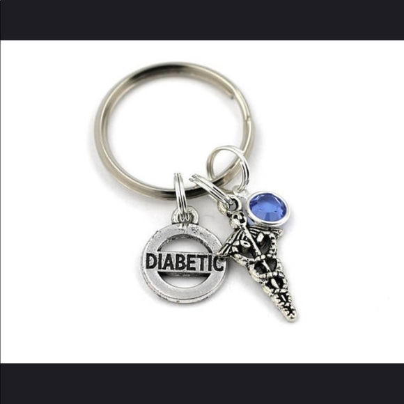 NWT “Diabetic” Keychain - Picture 2 of 3